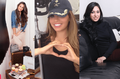 نيلو حق والعنود بدر ودانا ملحس يعبّرن عن محبّتهن للملكة العربية السعودية