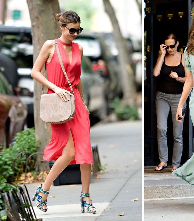 لإطلالة حيويّة، اختاري الفساتين الناعمة على طريقة ميريندا كير