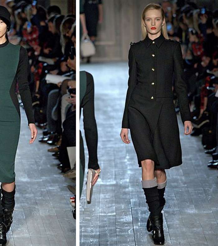 من صيحات موضة 2013، الفساتين المتوسطة الطول هذه الموضة التي كانت رائجة في حقبات سابقة