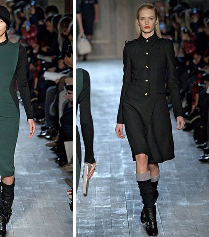 من صيحات موضة 2013، الفساتين المتوسطة الطول هذه الموضة التي كانت رائجة في حقبات سابقة