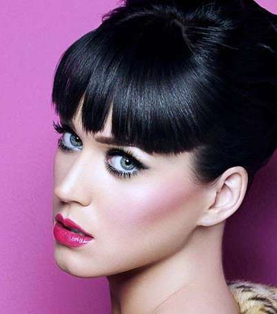 كايتي بيري وماكياج العيون الدائرية