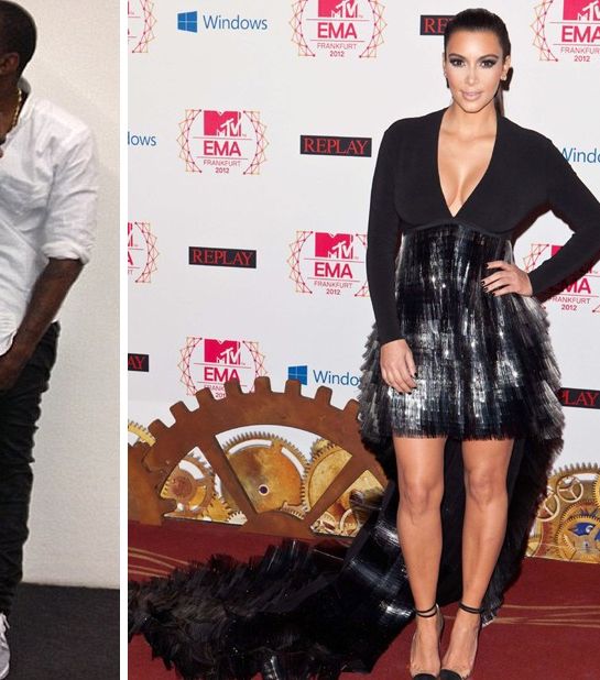 كيم كارداشيان تتألق بفستان من تصميم ستيفان رولان في حفل MTV Europe Music Awards