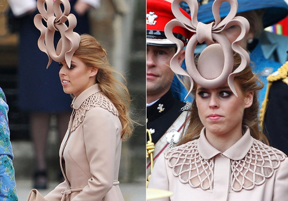 قبعّة الأميرة بياتريس التي أثارت السخرية وأبكتها
