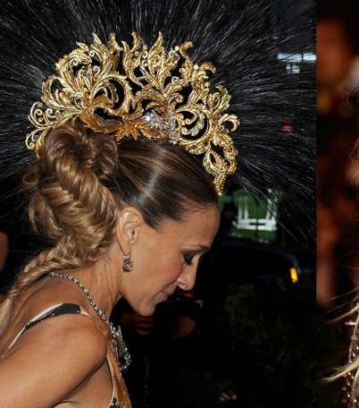  أغرب أكسسوارات الشعر  في Met Gala 2013