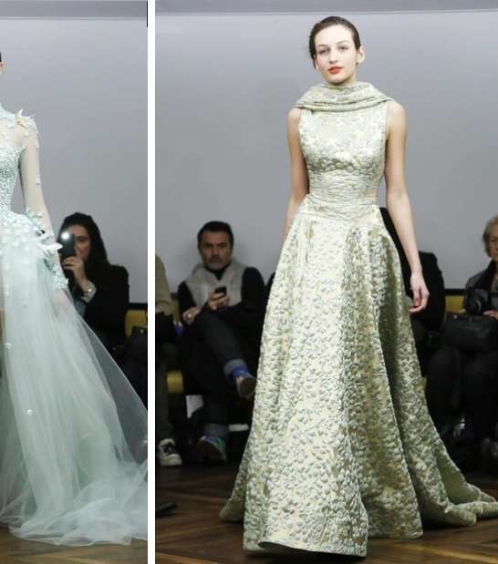 إختاري أجمل موديلات الفساتين الراقية من توقيع طوني يعقوب