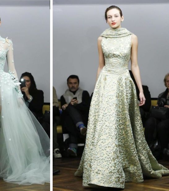 إختاري أجمل موديلات الفساتين الراقية من توقيع طوني يعقوب