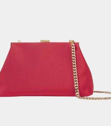حقيبة Mansur Gavriel الكلاسيكية مع السلسال الطويل