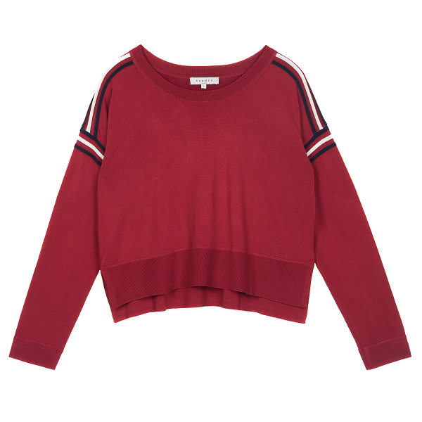 موضة الـ Cropped Sweater من Sandro