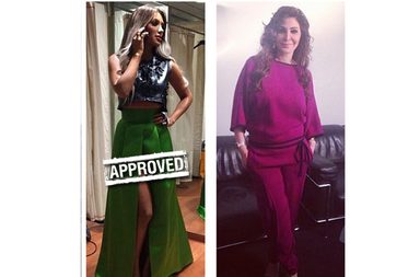 بالصور، إليك أزياء مايا دياب واليسا