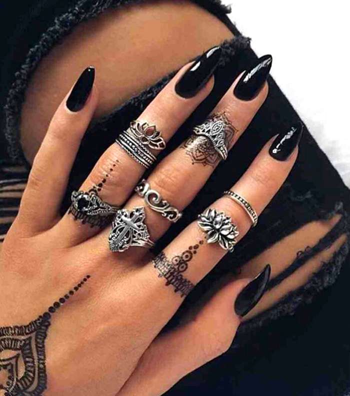 صور احدث اشكال حنه موجه للعروس