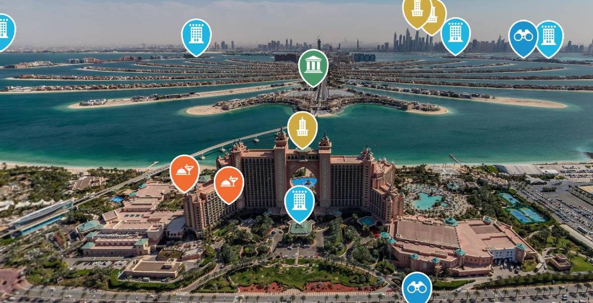 السياحة افتراضيًا في دبي