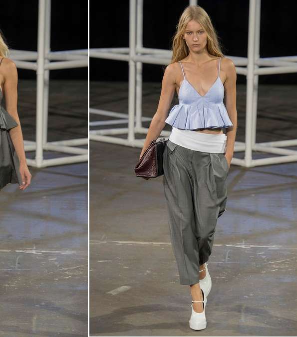 من أسبوع الموضة في نيويورك، اختاري أزياء ألكسندر وانغ لصيف 2014