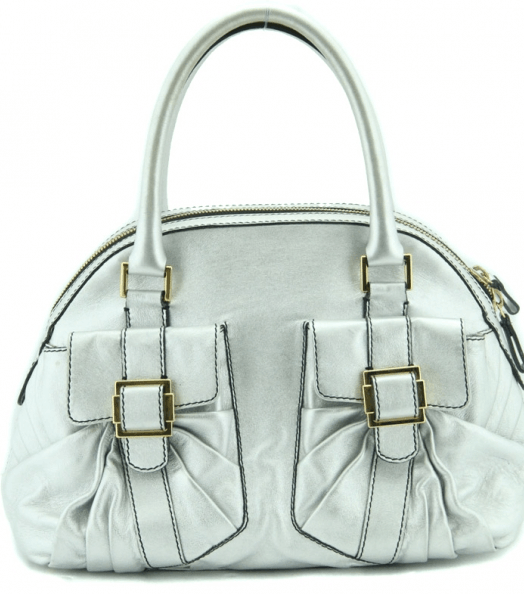 حقيبة Valentino Nappa Pocket Satchel Handbag