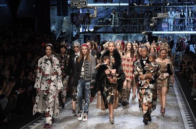 لانا الساحلي تنضم الى عائلة دولتشي اند غابانا لشتاء 2018