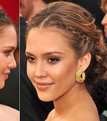 رباط الضفيرة يزيّن رفعة جيسيكا ألبا