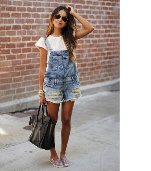 ألـ Overall short، موضة صيف 2014