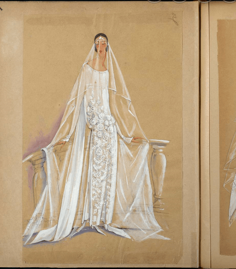 موديلات فساتين زفاف من توقيع جان لانفان
