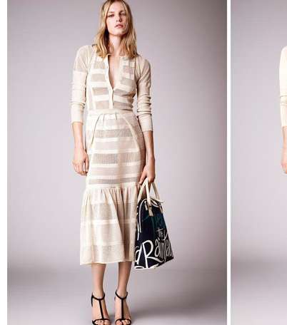 بالصور، إكتشفي تصاميم Burberry Resort 2015