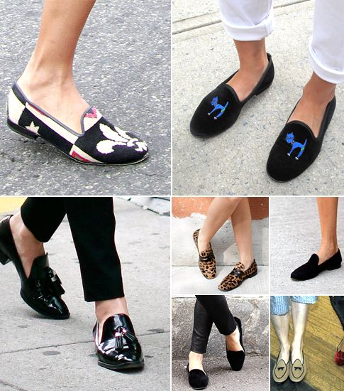 من الصيحات الرائجة في 2013 والتي كانت رائجة في حقبات سابقة، أحذية الـ Loafers