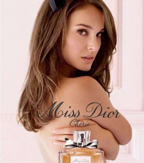 ناتالي بورتمان وجه Miss Dior Cherie