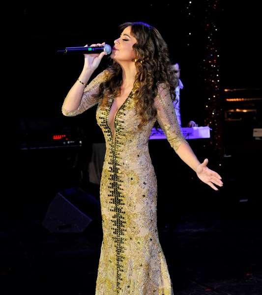 صورة من حفل كارول سماحة ليلة رأس السنة