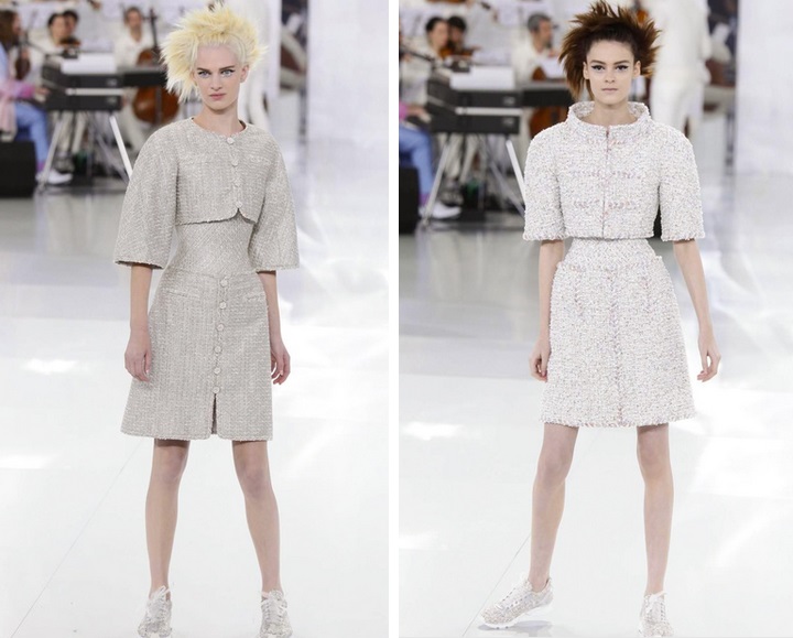 تصاميم Chanel لصيف 2014 من مجموعة الأزياء الراقية