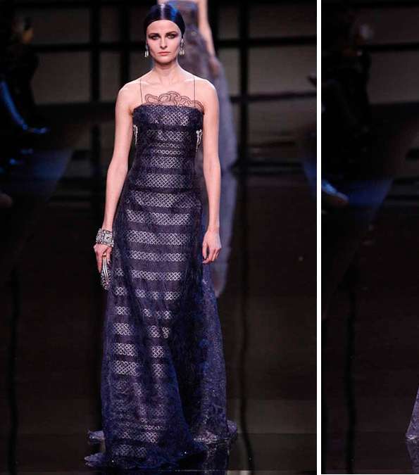 إليك أجمل الفساتين الراقية لصيف 2014 من مجموعة Armani Prive