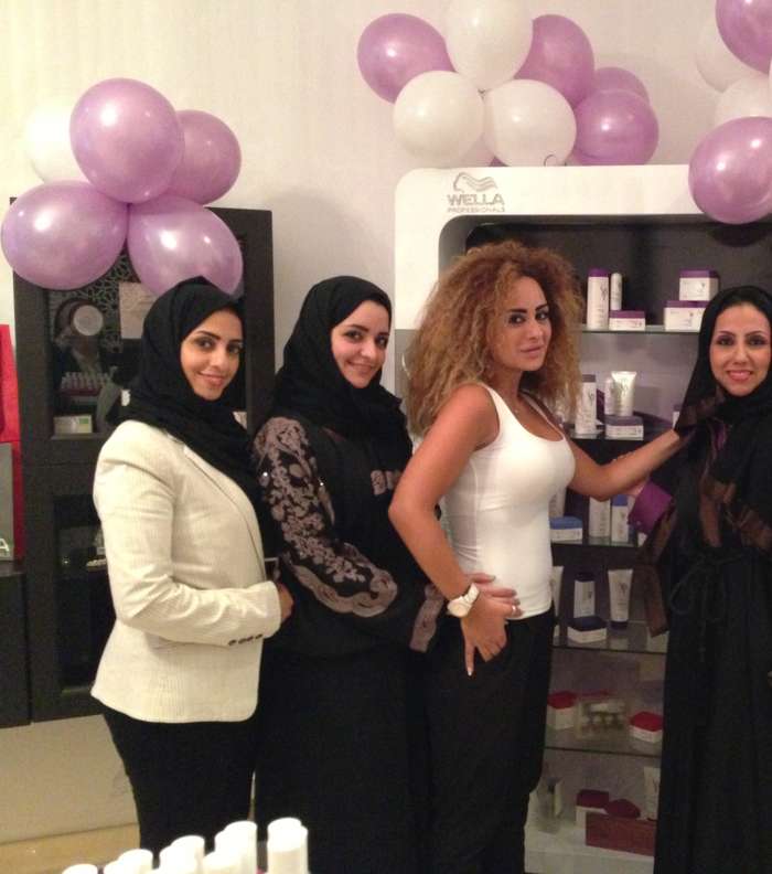 اليوم المفتوح لـ SP Wella في Al Haramlek Saloon في جدّة 