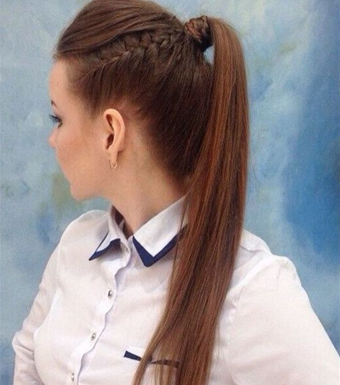 صور اجمل تسريحات شعر ناعمة للمناسبات