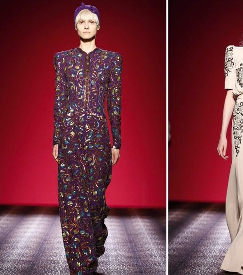 من مجموعة الهوت كوتور لشتاء 2015، إليك أزياء Schiaparelli