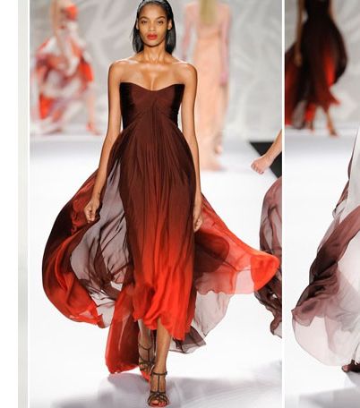 بالصور، إكتشفي فساتين Monique L'huiller لصيف 2014