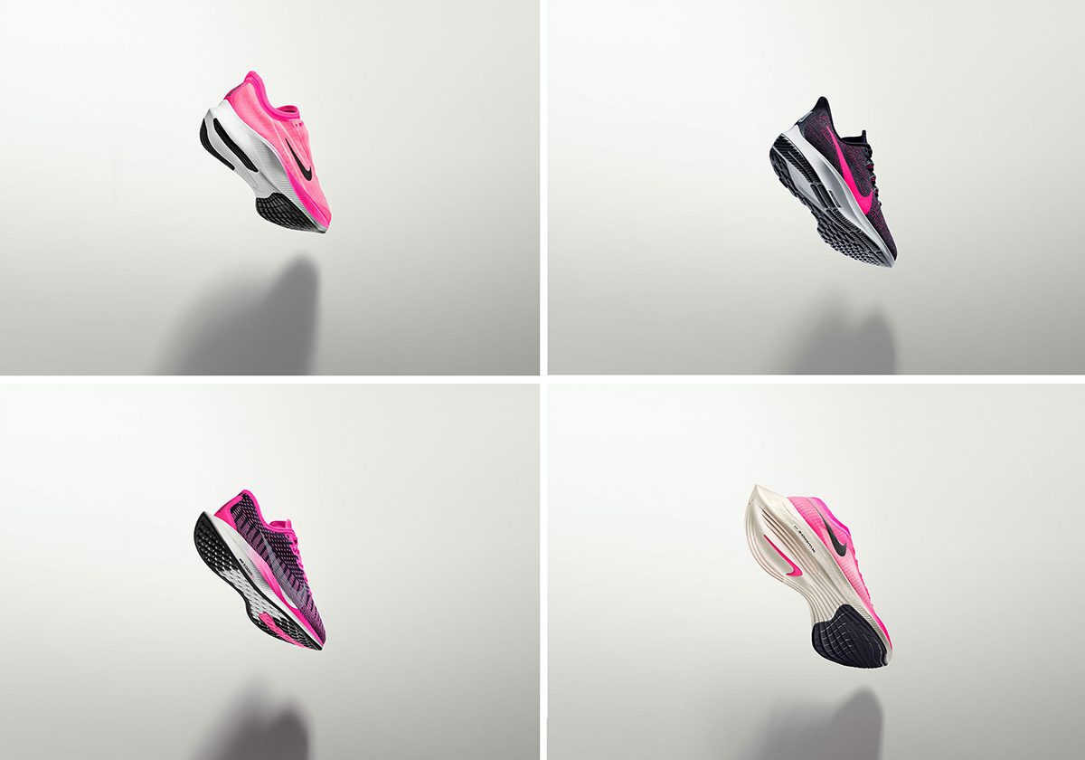 حذاء Nike الزهري