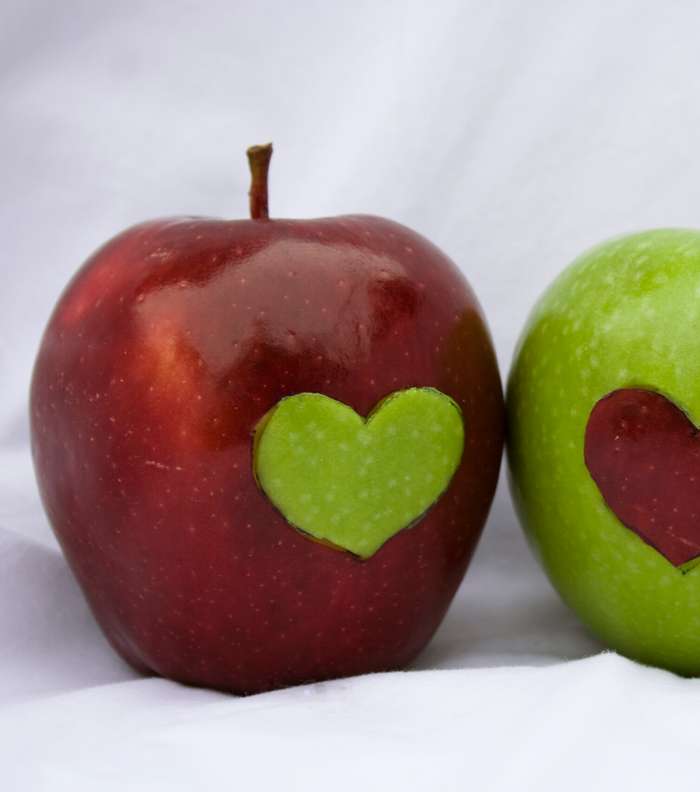 التفاح والكوليسترول