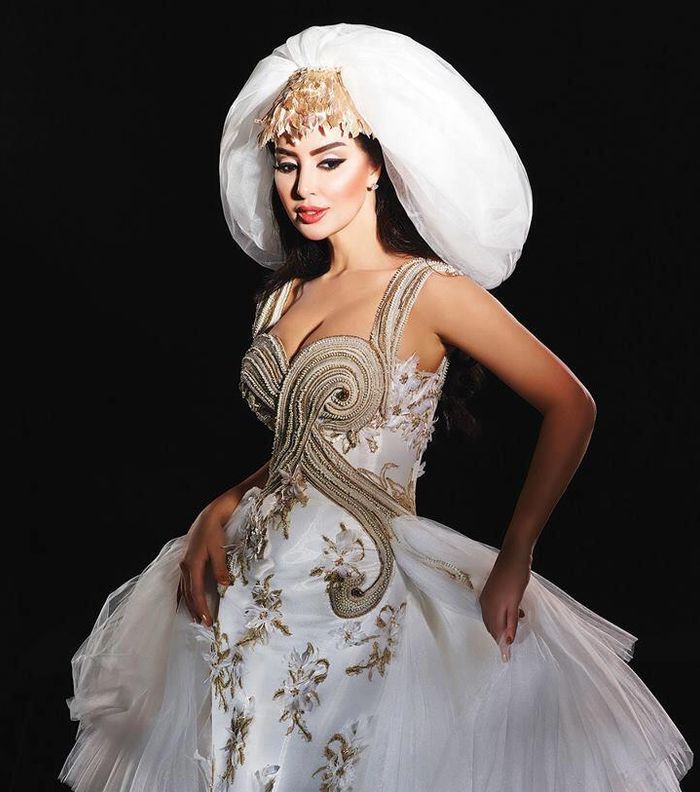 فستان زفاف لافت مع ميساء المغربي
