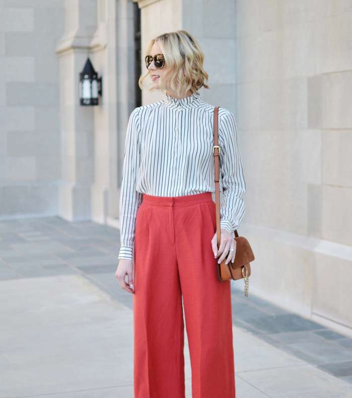 بناطيل واسعة بالصور والموديلات