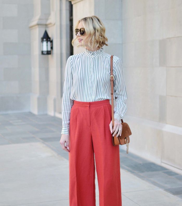 بناطيل واسعة بالصور والموديلات