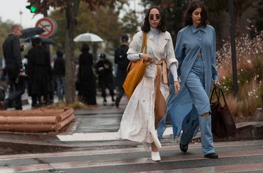 تعرفي على اطلالات الفاشنيستاز خلال اسبوع الموضة الباريسي