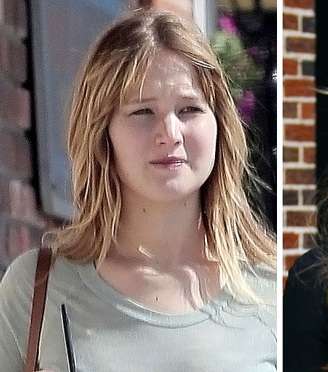 جنيفر لورنس من دون مكياج