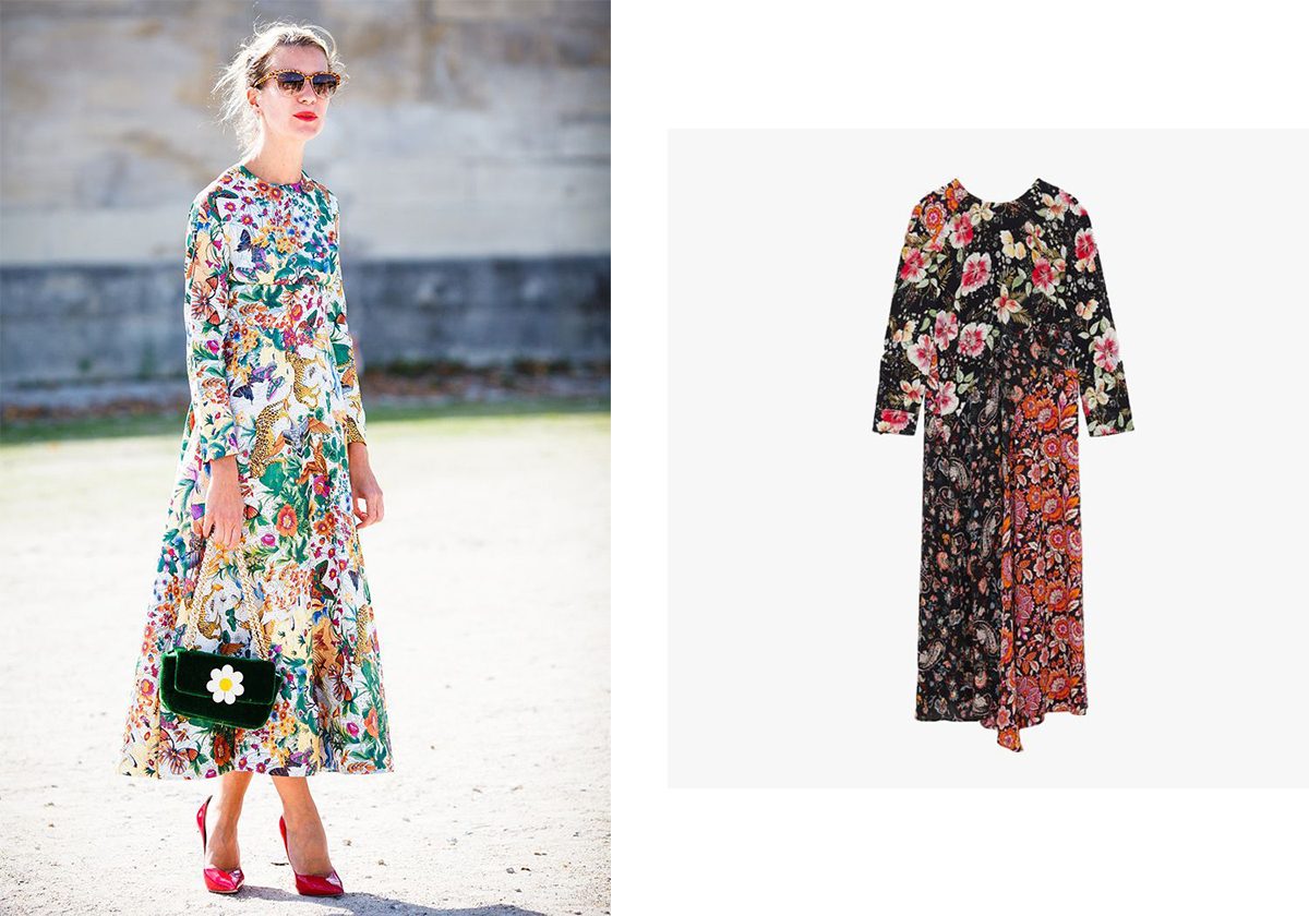 الفساتين المطبعة موضة هذا الموسم