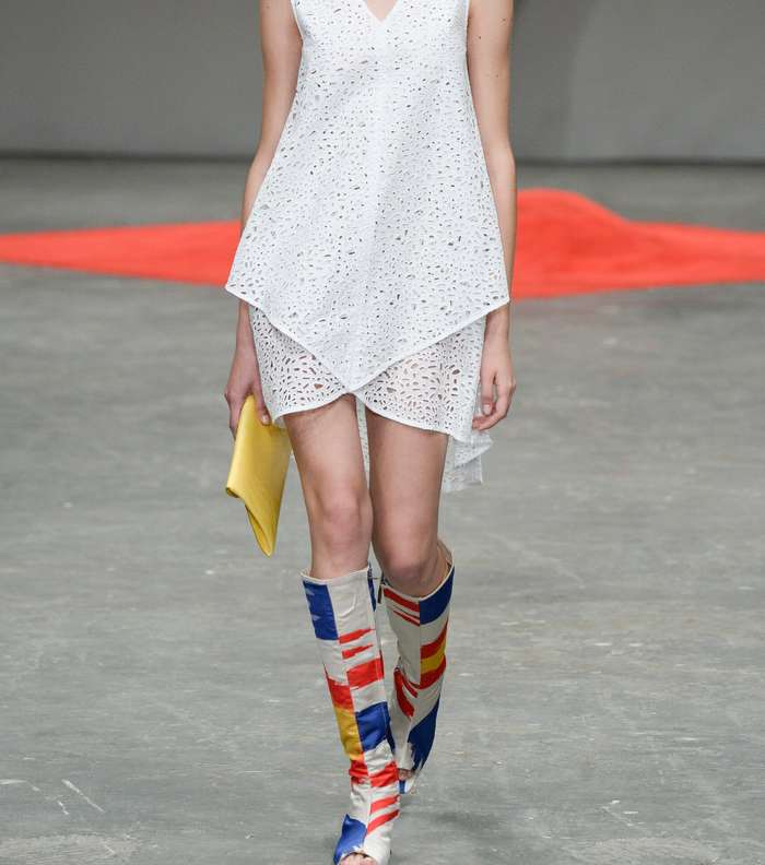 موضة فساتين الدانتيل والكروشيه من Osman لصيف 2016