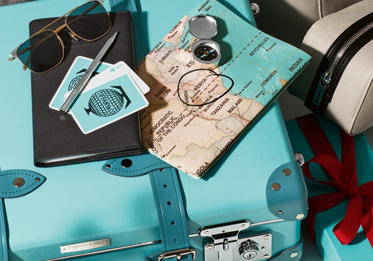 حقائب الأمتعة Tiffany x GLOBE-TROTTER