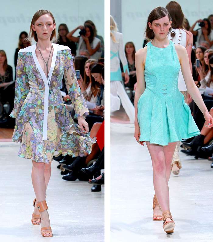 صور موديلات فساتين السبعينات | تصاميم فساتين ريترو