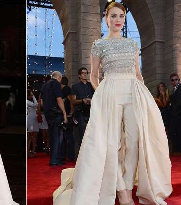 Holland Roden  من بين النجمات الأكثر تألقاً في حفل الـ MTV Video Music Award 2013