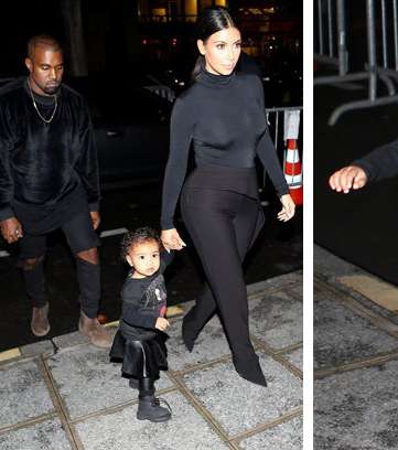 من اللحظات التي ميزت اسبوع الموضة الباريسي لصيف 2015، حضور نورث ويست