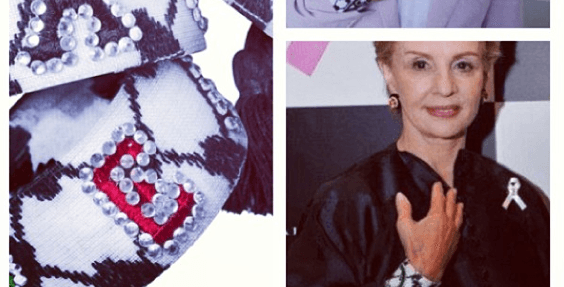 كريستيان لوبوتان وكارولينا هيريرا يختاران أكسسوارات حاتم العقيل