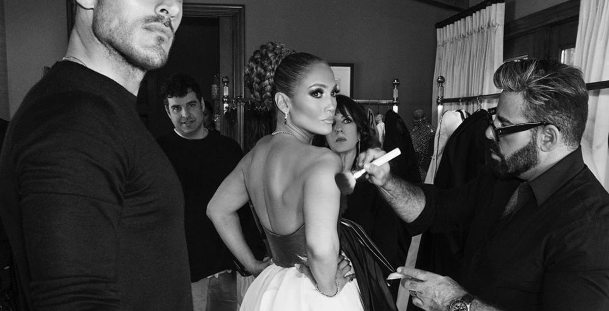 جنيفر لوبيز في فستان من مجموعة زهير مراد 2020