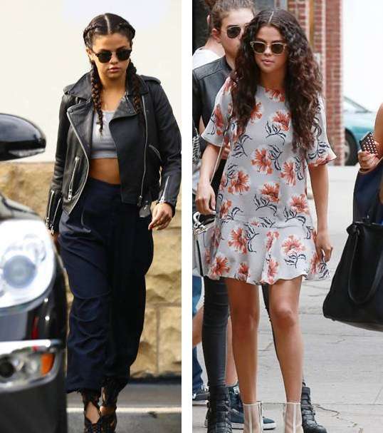 سلينا غوميز بستايل Edgy في لوس أنجلوس