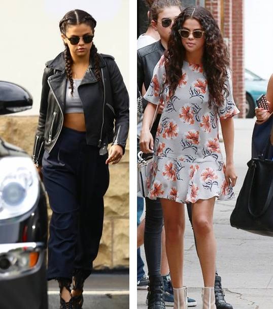 سلينا غوميز بستايل Edgy في لوس أنجلوس