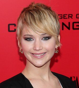 تسريحة البيكسي مع جنيفر لورنس 