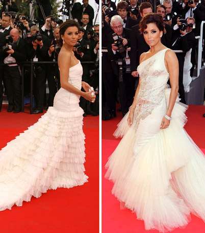 بالصور، إكتشفي فساتين إيفا لونغوريا منذ سنوات وحتى الآن